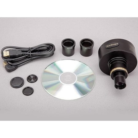 Amscope 10MP Microscope Digital Camera with Focusable Lens MW1000